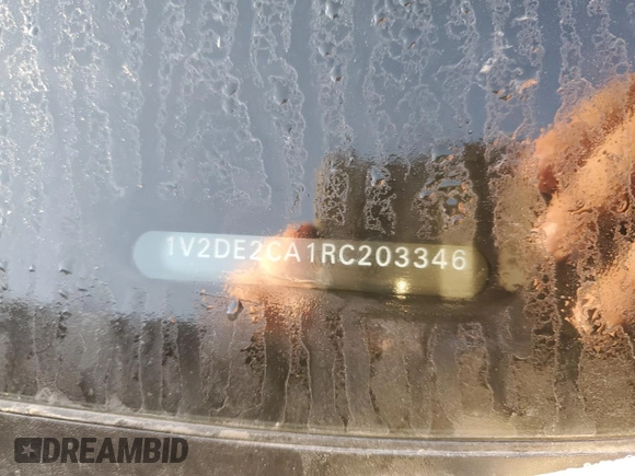 2024 Volkswagen Atlas SE with VIN 1V2DE2CA1RC203346, listed as a Copart auction lot 52594865 with Not provided miles and Salvage title. Bid and sale history available at DreamBid. Image 13.