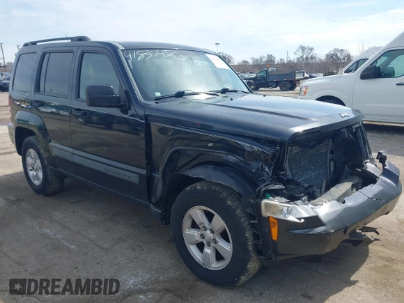 2010 Jeep Liberty Sport with VIN 1J4PN2GK6AW150562, listed as a IAAI auction lot 41830450 with 183,380 mi miles. Bid and sale history available at carsss.com. Image 1.
