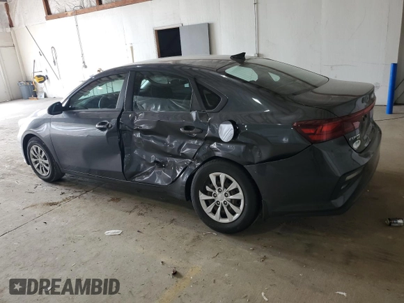 2021 Kia Forte FE with VIN 3KPF24AD7ME320572, listed as a Copart auction lot 55039795 with 65,374 mi miles and Salvage title. Bid and sale history available at DreamBid. Image 2.