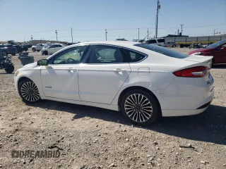2018 Ford Fusion Hybrid Titanium with VIN 3FA6P0RU1JR243335, listed as a Copart auction lot 54160905 with 159,701 mi miles and Clean Title. Bid and sale history available at carsss.com. Image 2.