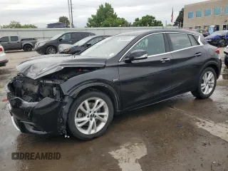 2017 Infiniti QX30 Luxury z VIN SJKCH5CP0HA016228, wystawiony jako Copart lot #59368325 z przebiegiem 60 014 mil mil oraz Szkoda całkowita • Salvage title. Historia ofert i sprzedaży dostępna na DreamBid. Obrazek 1.