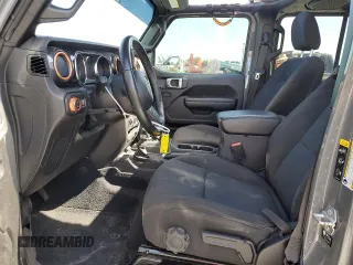 2022 Jeep Gladiator Texas Trail with VIN 1C6HJTAG9NL146049, listed as a Copart auction lot 55475145 with 51,590 mi miles and Salvage Title. Bid and sale history available at carsss.com. Image 7.