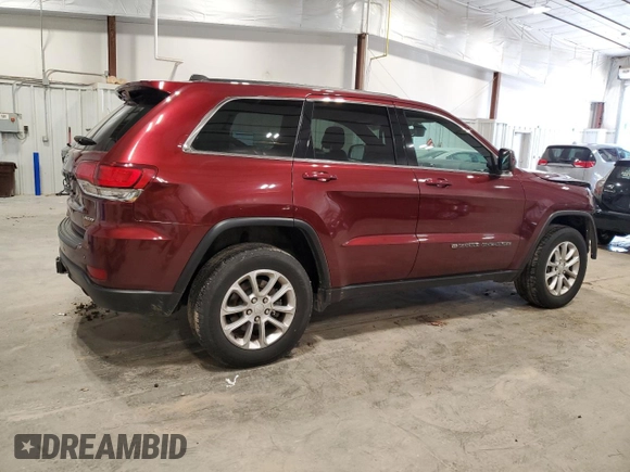 2022 Jeep Grand Cherokee WK Laredo E with VIN 1C4RJFAG2NC121556, listed as a Copart auction lot 79037224 with 139,005 mi miles and Salvage Title. Bid and sale history available at carsss.com. Image 3.