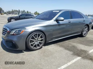 2018 Mercedes-Benz S 560 with VIN WDDUG8DB4JA415248, listed as a Copart auction lot 60999675 with 67,361 mi miles and Clean title. Bid and sale history available at DreamBid. Image 1.