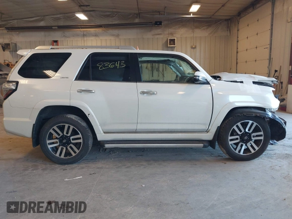 2016 Toyota 4Runner Limited with VIN JTEBU5JR4G5362235, listed as a IAAI auction lot 41883643 with 93,074 mi miles and . Bid and sale history available at DreamBid. Image 13.