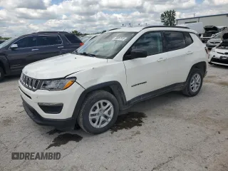 2018 Jeep Compass Sport с VIN 3C4NJCAB9JT319017, выставлен на аукционе Copart как лот 58207915 с пробегом 143 061 миль миль и Списание • Salvage title. История ставок и продаж доступна на DreamBid. Изображение 1.