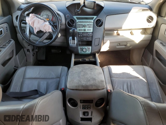 2010 Honda Pilot Touring with VIN 5FNYF3H88AB011182, listed as a Copart auction lot 83446604 with 175,872 mi miles and Salvage Title. Bid and sale history available at DreamBid. Image 8.