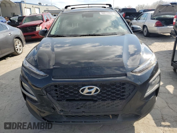 2020 Hyundai Kona SEL with VIN KM8K22AA3LU519848, listed as a Copart auction lot 46013323 with 50,217 mi miles and . Bid and sale history available at DreamBid. Image 5.