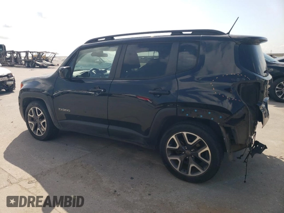 2017 Jeep Renegade Latitude with VIN ZACCJABB3HPG23892, listed as a Copart auction lot 63525885 with 57,251 mi miles and Salvage title. Bid and sale history available at DreamBid. Image 2.