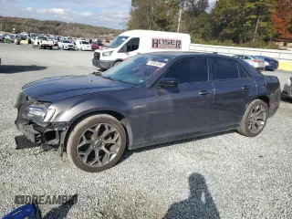 2018 Chrysler 300 Touring L with VIN 2C3CCAAG7JH275341, listed as a Copart auction lot 79761694 with 127,296 mi miles and Salvage Title. Bid and sale history available at carsss.com. Image 1.