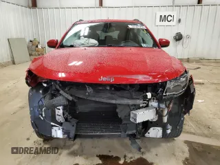 2017 Jeep Compass Latitude with VIN 3C4NJDBB7HT657028, listed as a Copart auction lot 52505255 with 65,482 mi miles and Clean Title. Bid and sale history available at carsss.com. Image 5.