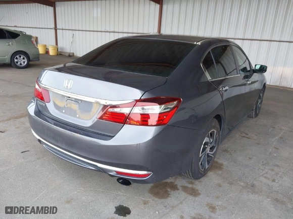 2017 Honda Accord Sedan LX with VIN 1HGCR2F34HA062038, listed as a IAAI auction lot 41989435 with 168,348 mi miles. Bid and sale history available at carsss.com. Image 4.