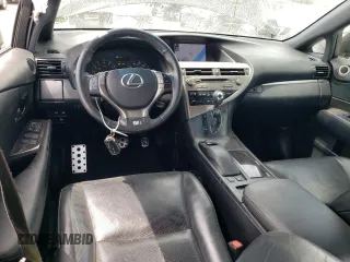 2015 Lexus RX 350 with VIN 2T2BK1BA1FC259489, listed as a Copart auction lot 54937875 with 75,939 mi miles and Salvage Title. Bid and sale history available at DreamBid. Image 8.