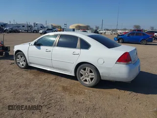 2012 Chevrolet Impala LT Fleet with VIN 2G1WG5E3XC1221841, listed as a IAAI auction lot 41707265 with 168,337 mi miles and . Bid and sale history available at DreamBid. Image 3.
