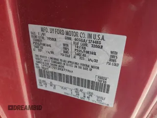 2002 Ford F-150 XL z VIN 1FTRX17212KB77969, wystawiony jako IAAI lot #42554893 z przebiegiem Nie podano mil oraz . Historia ofert i sprzedaży dostępna na DreamBid. Obrazek 9.