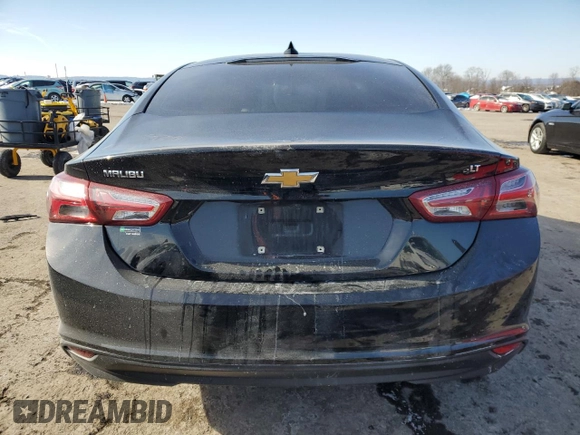 2019 Chevrolet Malibu LT with VIN 1G1ZD5STXKF106531, listed as a Copart auction lot 42432905 with 100,186 mi miles and Salvage Title. Bid and sale history available at DreamBid. Image 6.