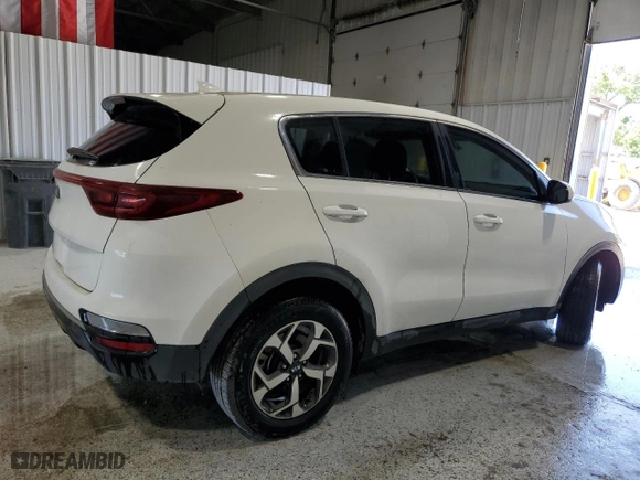 2020 Kia Sportage LX with VIN KNDPM3AC4L7809848, listed as a Copart auction lot 53145755 with 50,787 mi miles and Clean Title. Bid and sale history available at carsss.com. Image 3.