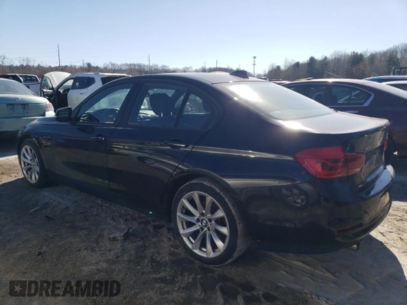 2018 BMW 3 Series 320i xDrive with VIN WBA8E5G58JNU47907, listed as a Copart auction lot 47214105 with 68,631 mi miles and Salvage Title. Bid and sale history available at carsss.com. Image 2.