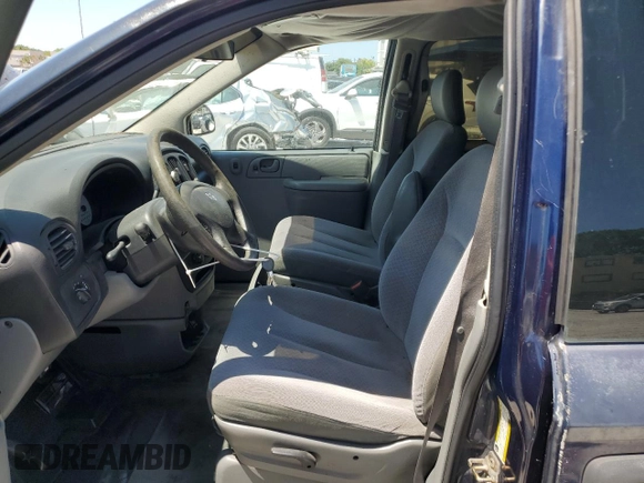 2005 Dodge Caravan SE z VIN 1D4GP25B25B414184, wystawiony jako Copart lot #55027705 z przebiegiem 156 563 mil mil oraz Szkoda całkowita • Salvage title. Historia ofert i sprzedaży dostępna na DreamBid. Obrazek 7.