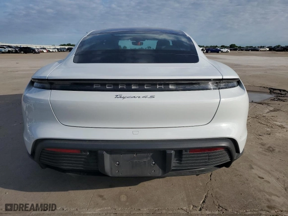 2022 Porsche Taycan 4S with VIN WP0AB2Y15NSA45733, listed as a Copart auction lot 53146394 with NaN miles and Salvage Title. Bid and sale history available at carsss.com. Image 6.