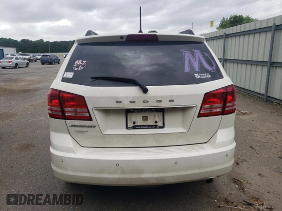 2020 Dodge Journey SE Value with VIN 3C4PDCAB6LT207097, listed as a Copart auction lot 51216705 with 140,724 mi miles and Salvage Title. Bid and sale history available at carsss.com. Image 6.