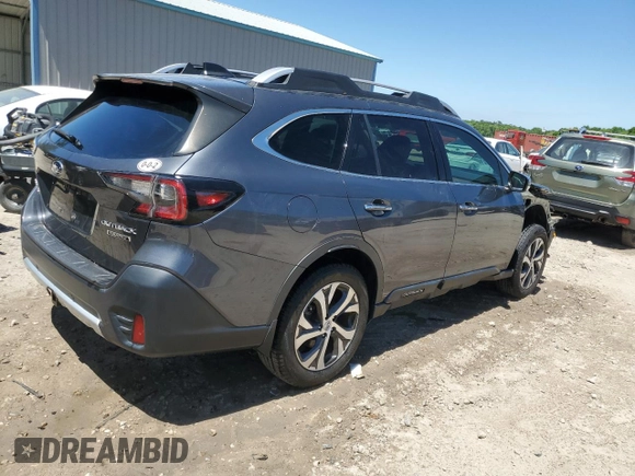 2021 Subaru Outback Touring with VIN 4S4BTAPCXM3129191, listed as a Copart auction lot 52523065 with 64,353 mi miles and Non repairable. Bid and sale history available at DreamBid. Image 3.