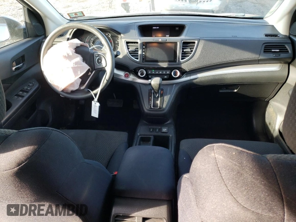 2016 Honda CR-V EX with VIN 2HKRM4H5XGH722690, listed as a Copart auction lot 42617355 with 25,495 mi miles and Salvage Title. Bid and sale history available at DreamBid. Image 8.