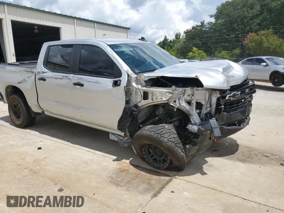 2020 Chevrolet Silverado 1500 LT Trail Boss with VIN 1GCPYFED1LZ182782, listed as a Copart auction lot 64006684 with 67,299 mi miles and Salvage Title. Bid and sale history available at carsss.com. Image 4.