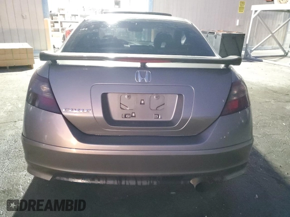 2007 Honda Civic Si with VIN 2HGFG21517H702217, listed as a Copart auction lot 41648555 with 154,719 mi miles and Clean Title. Bid and sale history available at DreamBid. Image 6.