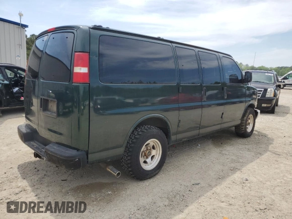 2004 Chevrolet Express Passenger with VIN 1GBFG15T441213195, listed as a Copart auction lot 54150365 with 141,782 mi miles and Clean title. Bid and sale history available at DreamBid. Image 3.