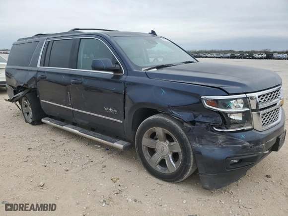 2017 Chevrolet Suburban LT with VIN 1GNSCHKCXHR329762, listed as a Copart auction lot 88015285 with 92,916 mi miles and Salvage Title. Bid and sale history available at carsss.com. Image 4.