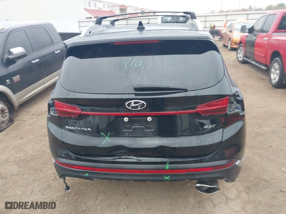 2021 Hyundai Santa Fe Limited with VIN 5NMS44AL5MH334415, listed as a IAAI auction lot 41105033 with 43,960 mi miles. Bid and sale history available at carsss.com. Image 16.
