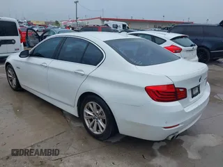 2014 BMW 5 Series 528i with VIN WBA5A5C5XED512045, listed as a IAAI auction lot 42152735 with 180,168 mi miles. Bid and sale history available at carsss.com. Image 3.