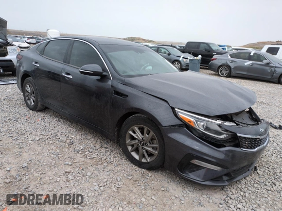 2019 Kia Optima LX z VIN 5XXGT4L31KG320187, wystawiony jako Copart lot #50750805 z przebiegiem Nie podano mil oraz Szkoda całkowita • Salvage title. Historia ofert i sprzedaży dostępna na DreamBid. Obrazek 4.