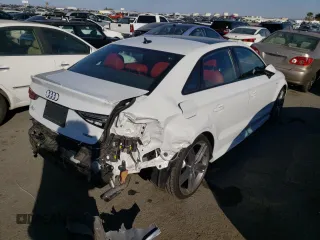 2020 Audi A3 Sedan S line Premium Plus with VIN WAUJEGFF2LA095540, listed as a Copart auction lot 75729743 with 18,852 mi miles. Bid and sale history available at carsss.com. Image 3.