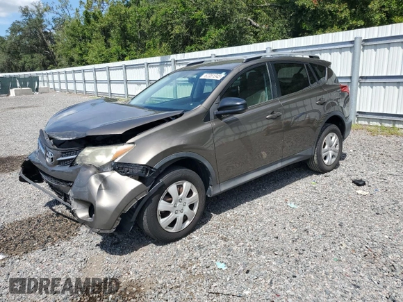 2013 Toyota RAV4 LE z VIN 2T3ZFREV3DW011610, wystawiony jako Copart lot #62351345 z przebiegiem 126 709 mil mil oraz Szkoda całkowita • Salvage title. Historia ofert i sprzedaży dostępna na DreamBid. Obrazek 1.