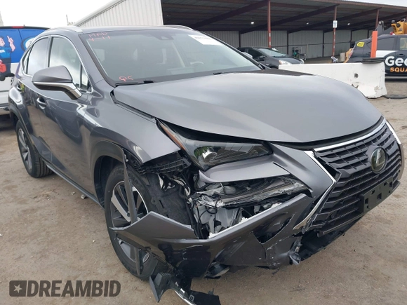 2018 Lexus NX with VIN JTJBARBZ4J2159340, listed as a IAAI auction lot 42077081 with 36,680 mi miles. Bid and sale history available at carsss.com. Image 1.