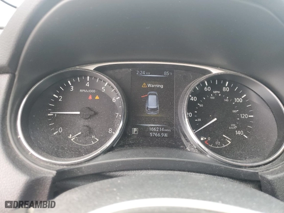 2015 Nissan Rogue S with VIN 5N1AT2MT7FC859844, listed as a Copart auction lot 50661895 with 166,214 mi miles and Salvage Title. Bid and sale history available at carsss.com. Image 9.