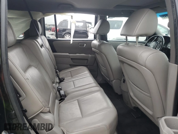 2012 Honda Pilot EX-L with VIN 5FNYF4H56CB041179, listed as a Copart auction lot 45135595 with 162,220 mi miles and Salvage Title. Bid and sale history available at DreamBid. Image 11.