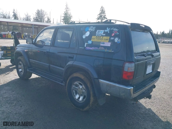 1997 Toyota 4Runner Limited with VIN JT3HN87R1V0079567, listed as a IAAI auction lot 41725597 with 291,662 mi miles. Bid and sale history available at carsss.com. Image 3.