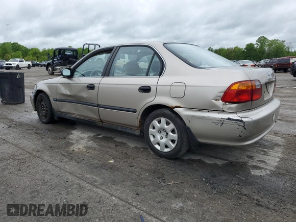 2000 Honda Civic LX with VIN 2HGEJ6678YH599507, listed as a Copart auction lot 56971495 with 163,040 mi miles and Clean Title. Bid and sale history available at DreamBid. Image 2.
