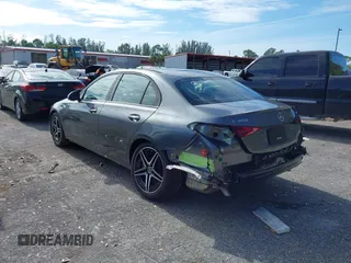 2024 Mercedes-Benz C 300 with VIN W1KAF4HB7RR232142, listed as a IAAI auction lot 41155995 with 1,109 mi miles and . Bid and sale history available at DreamBid. Image 3.