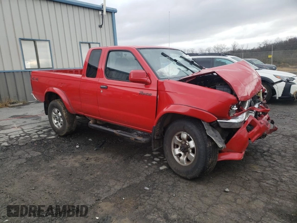 1999 Nissan Frontier XE with VIN 1N6ED26Y3XC304013, listed as a Copart auction lot 81132804 with Not provided miles and Salvage title. Bid and sale history available at DreamBid. Image 4.