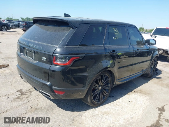 2018 Land Rover Range Rover Sport with VIN SALWR2RE2JA804931, listed as a IAAI auction lot 42257422 with 68,399 mi miles and . Bid and sale history available at DreamBid. Image 4.