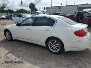2008 Infiniti G35 with VIN JNKBV61EX8M200488, listed as a Copart auction lot 70752484 with Not Provided miles and Salvage Title. Bid and sale history available at DreamBid. Image 2.