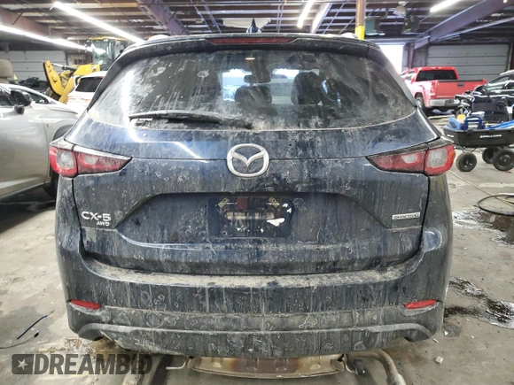 2023 Mazda CX-5 2.5 S Premium Package with VIN JM3KFBDMXP0196966, listed as a Copart auction lot 41927495 with 19,687 mi miles and Salvage Title. Bid and sale history available at carsss.com. Image 6.