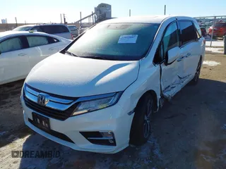 2018 Honda Odyssey Elite with VIN 5FNRL6H97JB039191, listed as a IAAI auction lot 41625687 with 54,363 mi miles and . Bid and sale history available at DreamBid. Image 17.