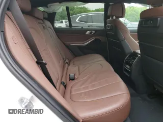 2020 BMW X5 xDrive40i with VIN 5UXCR6C06L9B11252, listed as a Copart auction lot 59634655 with Not provided miles and Salvage title. Bid and sale history available at DreamBid. Image 11.