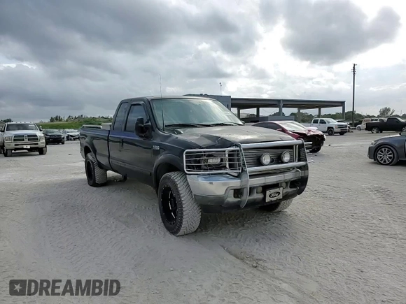 2001 Ford Super Duty F-250 XL with VIN 1FTNX21L91EC07772, listed as a Copart auction lot 45503435 with 0 mi miles and Salvage Title. Bid and sale history available at carsss.com. Image 11.