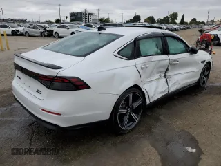 2023 Honda Accord Sport with VIN 1HGCY2F52PA058802, listed as a Copart auction lot 55868395 with 18,218 mi miles and Salvage title. Bid and sale history available at DreamBid. Image 3.